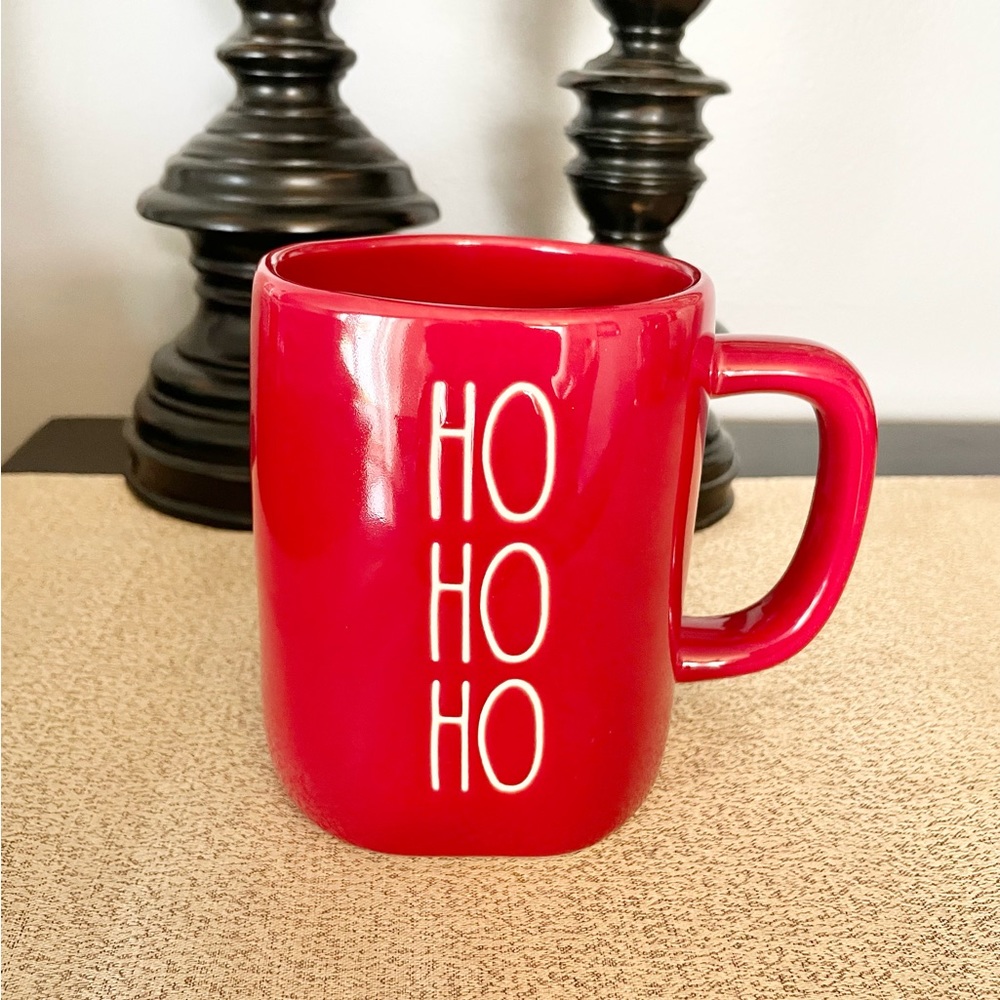 🆕Rae Dunn HO HO HO Ceramic Mug